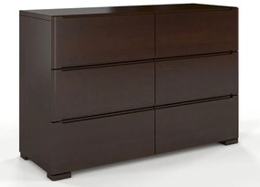 Komoda drewniana 6 szuflad Inca 5S - Palisander