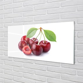 Szklany Panel Czereśnie