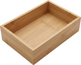 Organizer biurkowy bambusowy, 15 x 23 x 7 cm