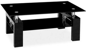 Ława LISA II 110x60 czarny połysk SIGNAL