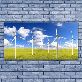 Obraz drukowany na płótnie Wiejska Chata w Polu