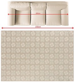 Dywan Liva sand 160x230 cm