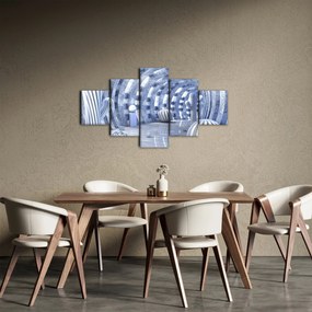 Obraz - abstrakcja 3D (125x70 cm)
