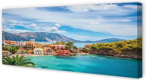 Zdjęcie na płótnie Wybrzeże w Objęciach Gór