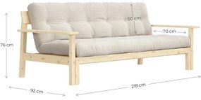 Sofa rozkładana Karup Design Unwind Grey