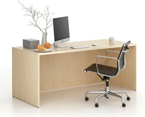 Biurko FRAME, 180x80 cm, brzoza