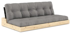 Szara rozkładana sofa 196 cm Base – Karup Design