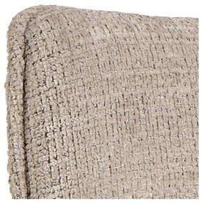 Beżowy hoker z regulowaną wysokością/z podłokietnikami (wysokość siedziska 85 cm) Eddie – Actona
