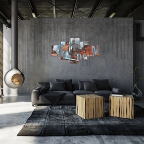 Obraz - Wieżowce (125x70 cm)