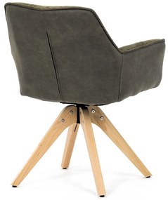 Zestaw krzeseł do jadalni HC-D7180 GRN2, 2 szt.