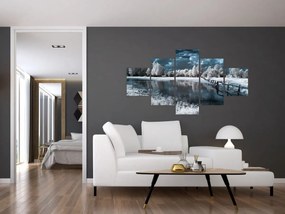 Obraz - Zamarznięty krajobraz (125x70 cm)