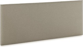 Głowica łóżka Aura tapicerowana tkaniną Beżowa 160x60 cm