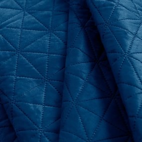 Niebieska narzuta AmeliaHome Laila Royal, 260x240 cm