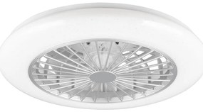 Biała lampa sufitowa LED Stralsund – Trio