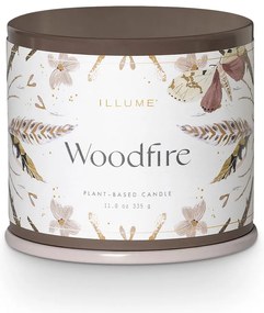Zapachowa sojowa świeca czas palenia 50 h Woodfire – ILLUME x Bloomingville