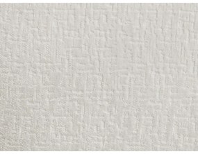 Biała rozkładana sofa z tkaniny szenilowej 228 cm Neyo – Bobochic Paris