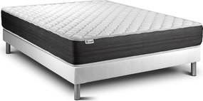 lózka z materacem VITAL MEMO ONE 150 x 190 cm Rama lózka Bialy