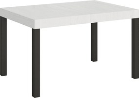 Stół rozkładany 140/400x90 cm Everyday frassino biała nogi antracytowe