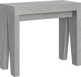 Konsola rozkładana 90x40/300 cm Naxy Cementu