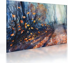 Obraz na szkle - Promienie jesiennego słońca (70x50 cm)