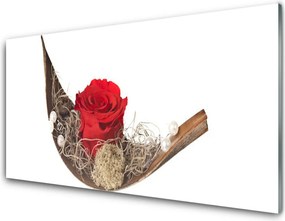 Panel nad blat kuchenny Czerwona Róża w Kroplach Rosy