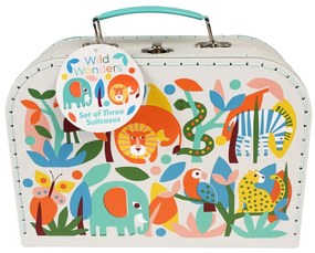 Walizki dziecięce zestaw 3 szt. Wild Wonders – Rex London