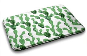 Dywanik łazienkowy antypoślizgowy Dywanik łazienkowy antypoślizgowy Kaktusy wzór