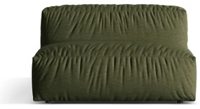 Zielony moduł sofy (moduł środkowy) Martina – Micadoni Home