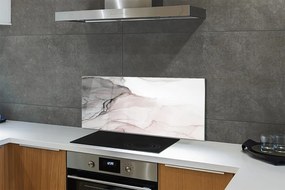 Panel szklany do Kuchni Artystyczna Wizja Marmuru