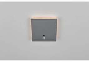 Zewnętrzna lampa ścienna LED (wysokość 14 cm) Fortaleza – Trio