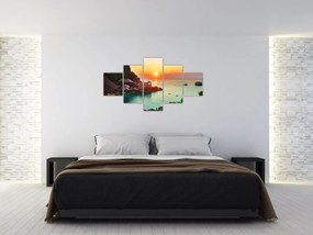 Obraz pięknej plaży (125x70 cm)