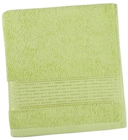 Bellatex Ręcznik Kamilka Pasek jasnozielony, 50 x 100 cm