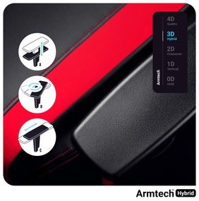 Fotel gamingowy Diablo X-Horn 2.0 Normal Size, czarno-czerwony