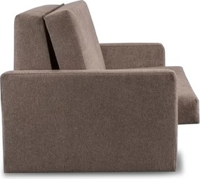 Fotel do Spania MILAN 2 Amerykanka Rozkładany Dwuosobowy Beżowy Nowoczesny