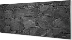 Szklany Panel Kamienny Mur Dekoracyjny