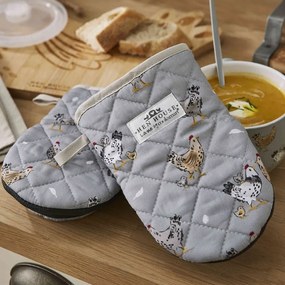 Bawełniana rękawice kuchenne zestaw 2 szt. Hen House – Cooksmart ®