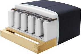 Sofa rozkładana Amerykanka Jolka 155 - wzór w pepitkę Kenia 700
