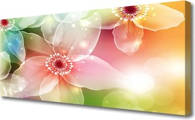 Obraz drukowany na płótnie Kwiatowa Impresja Artystyczna