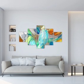 Obraz - Kolorowa abstrakcja (125x70 cm)