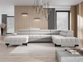 Narożnik SELVA XL Prawostronny z funkcją spania i pojemnikiem AUSTIN 17 WERSAL