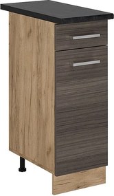 Szafka dolna do kuchni szlachetna szarość 30x60x81.6 r-line