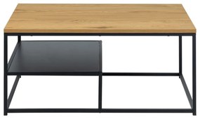 Stolik z blatem w dekorze dębu 60x90 cm Gila – Actona