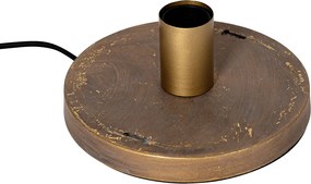 Orientalna lampa stołowa złota 26 cm - Mowgli