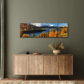 Obraz - Jesień w Alpach (170x50 cm)