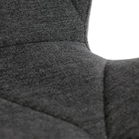 Zestaw krzeseł do jadalni CT-285 GREY2, 4 szt.