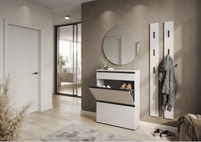 Kremowa szafka na buty 80x107x29 cm Baldone – Germania