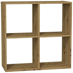 Regał pod biurko w kolorze dąb artisan - Selex 5X
