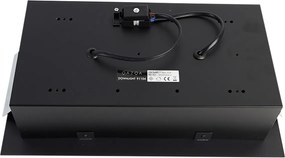 Zestaw 6 wpuszczanych reflektorów czarnych AR111 regulowanych 2-światłowych - Oneon