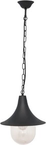 Czarna lampa zewnętrzna wisząca retro - S317-Cardan