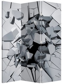 Parawan - Abstrakcja 3D (126x170 cm)